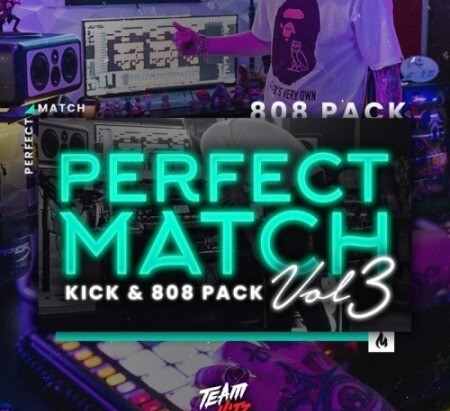 Industry Kits The Perfect Match Vol.3 Kick & 808 Pack WAV Synth Presets